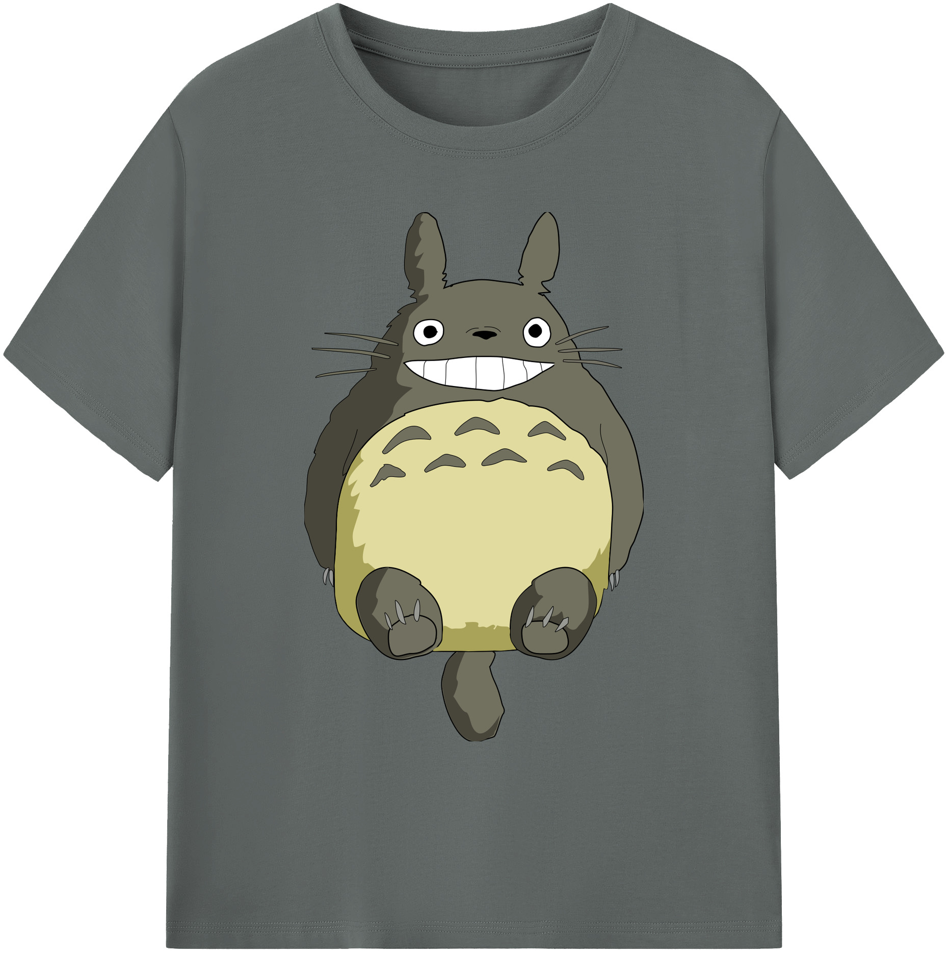（画像用） となりのトトロ 草壁メイ 草壁サツキ My Neighbor Totoro Satsuki Kusakabe Mei Kusakabe 綿100％ メンズ半袖Tシャツ｜肌触りやわらか＆通気性